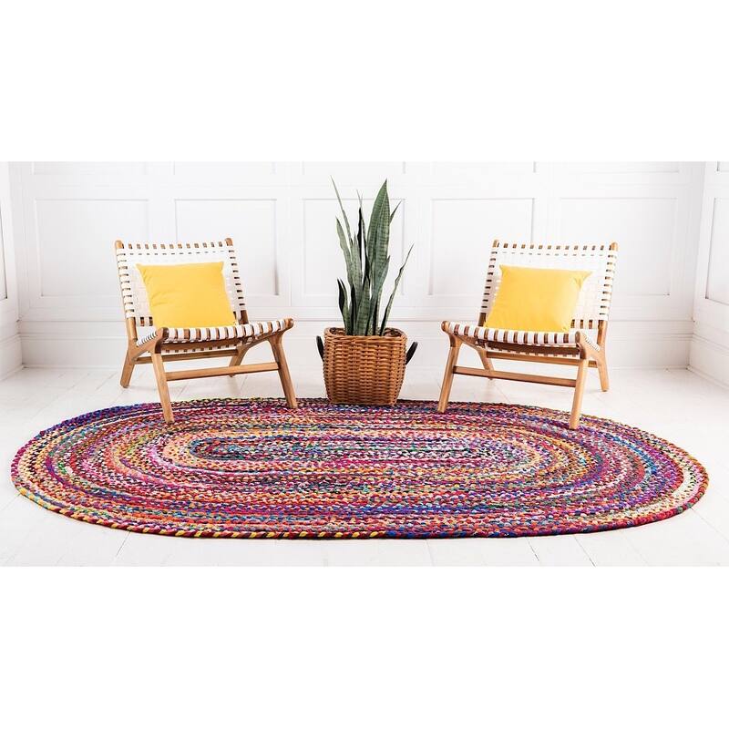 Braided Slin Collection Area Rug