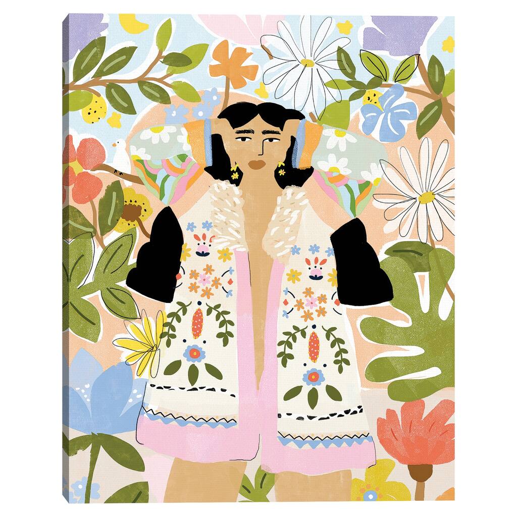Beauty All Around Me by Alja Horvat Canvas Art Print