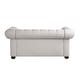 preview thumbnail 25 of 26, Corvus Aleksis Tufted Chesterfield Loveseat Sofa
