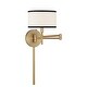 preview thumbnail 5 of 5, Meridian M90082 11" Tall Hardwired or Plug-In Wall Sconce