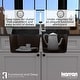 preview thumbnail 46 of 64, Karran Undermount Quartz 32 in. 60/40 Double Bowl Kitchen Sink Kit