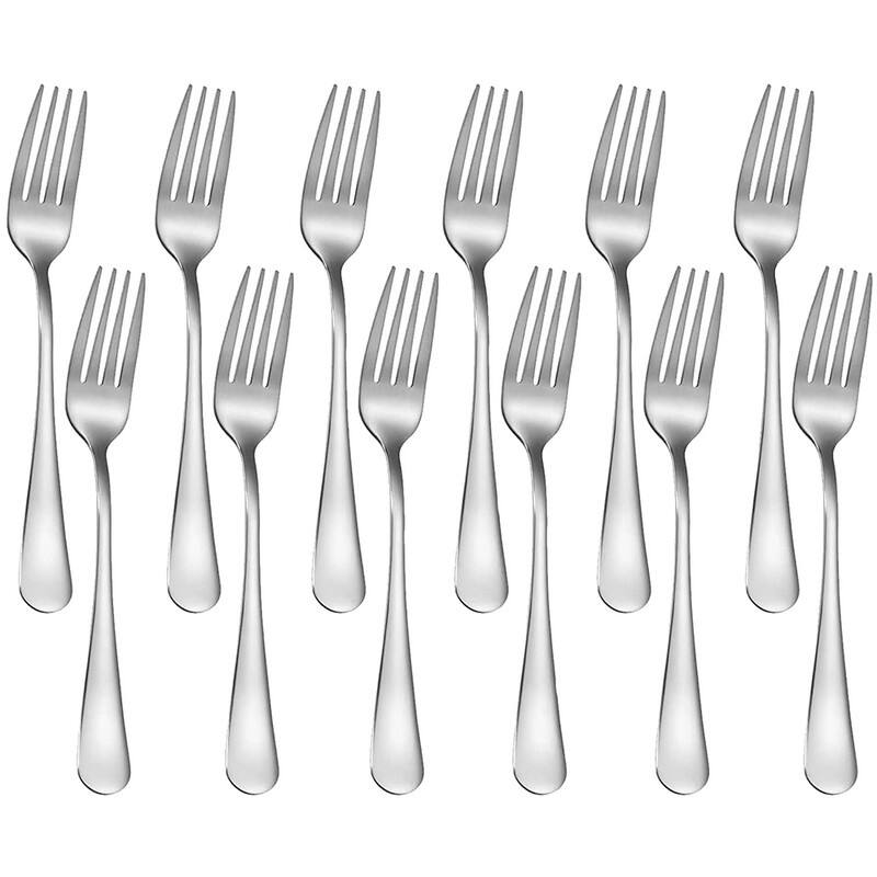 12 Pcs Stainless Steel Dinner Forks