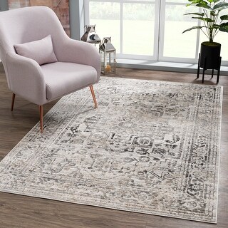 Bloom Collection Rugs Bloom Rugs Troya Collection Medallion Vintage Boho Rug - Bed Bath ...