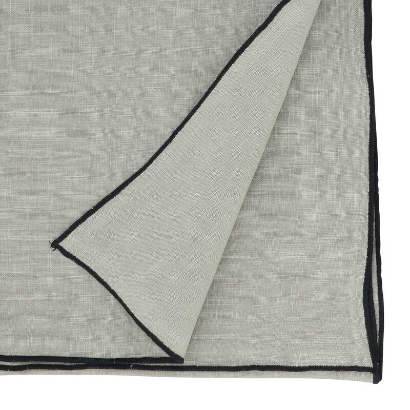 Stonewashed Stitched Edge Table Runner