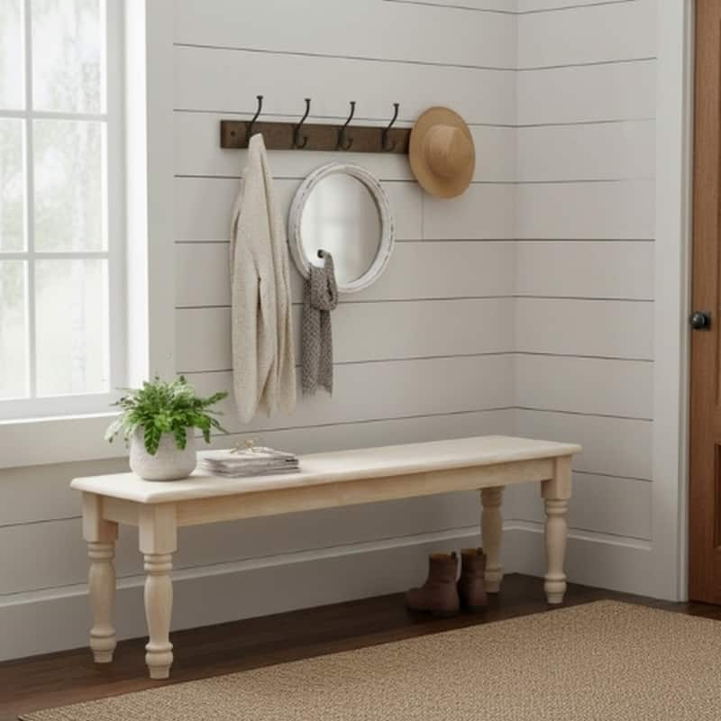 International Concepts Farmhouse Dining Bench