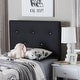 preview thumbnail 4 of 13, Porch & Den Rio Vista Crystal Tufted Twin Headboard