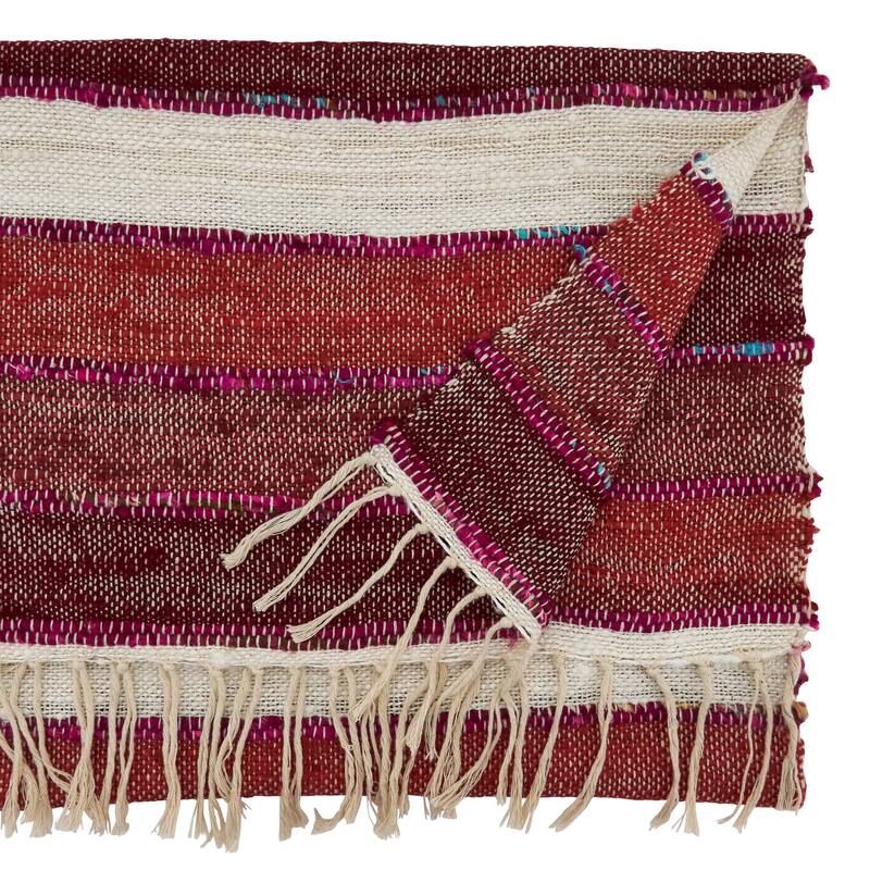Table Runner With Wide Stripe Design