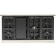 preview thumbnail 7 of 63, Professional 48 in. 6.7 cu. ft. Double Oven Natural Gas Range with 25K Power Burner, Convection Oven in Stainless Steel
