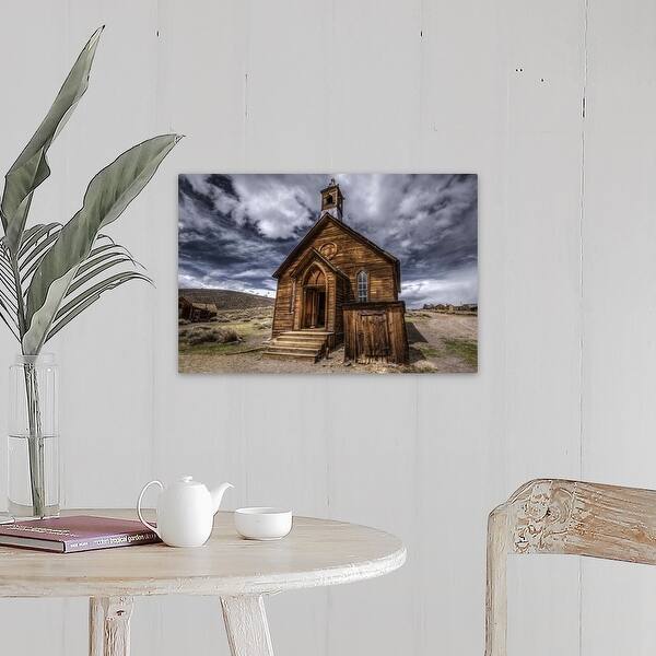 Shop Church In Bodie California Canvas Wall Art Overstock