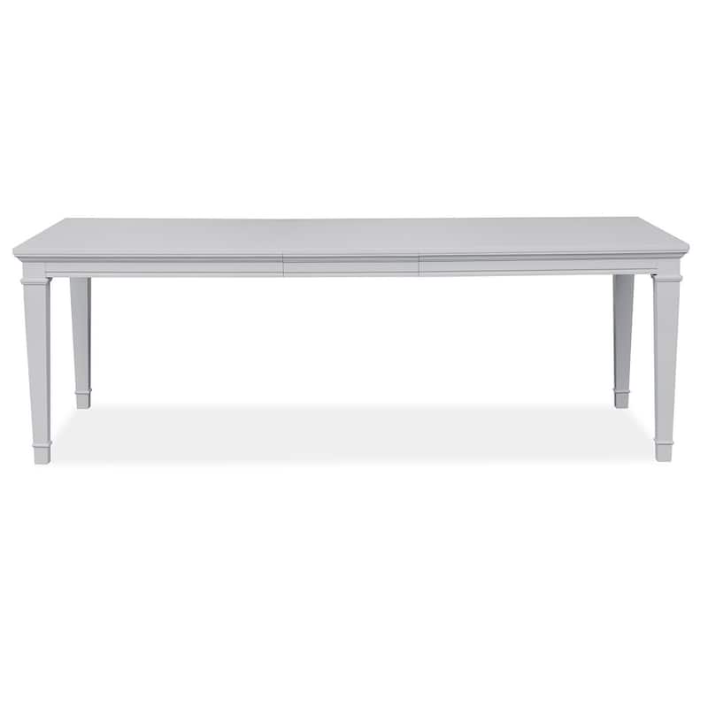 Magnussen Home Charleston Harbor Gray Extendable Rectangular Dining Table - 38''W x 72''D x 30''H