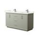 Option Light Green / Giotto Quartz Top / Brushed Nickel