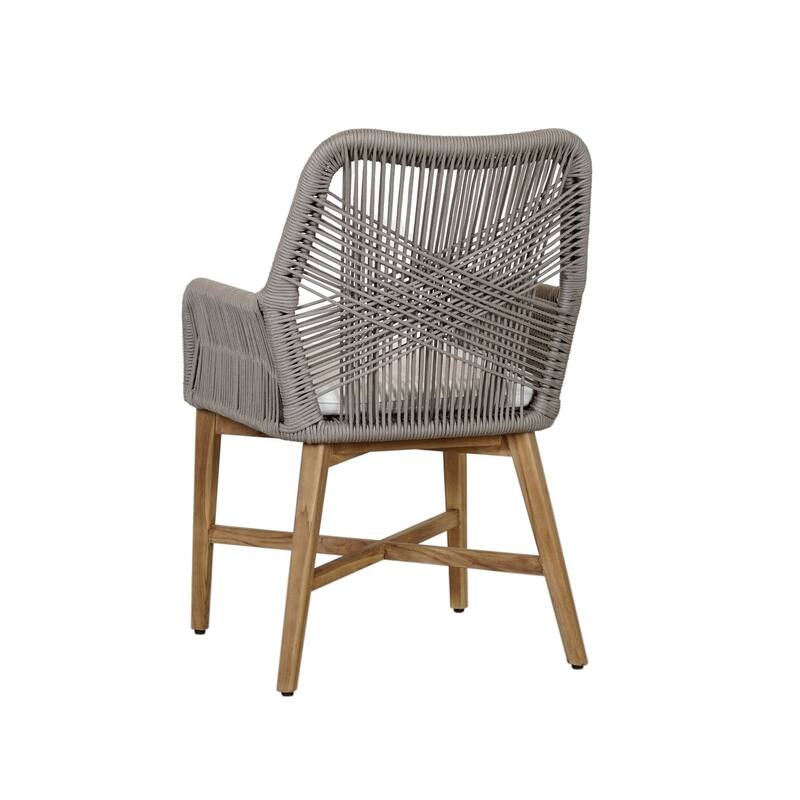 Classic Home Marley Woven Outdoor Dining Chair