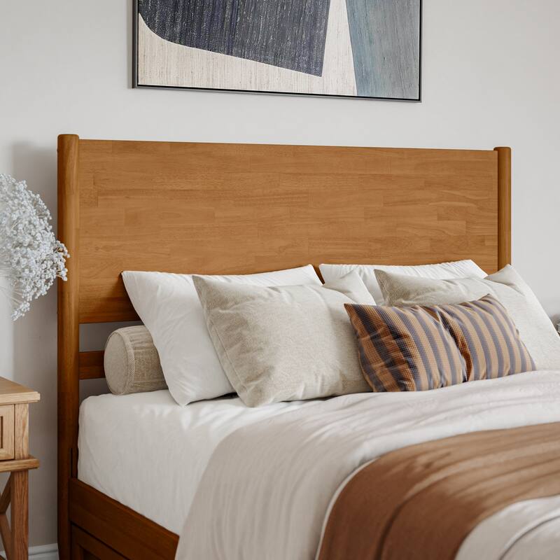 AFI Pasadena Panel Headboard - Light Toffee - Queen