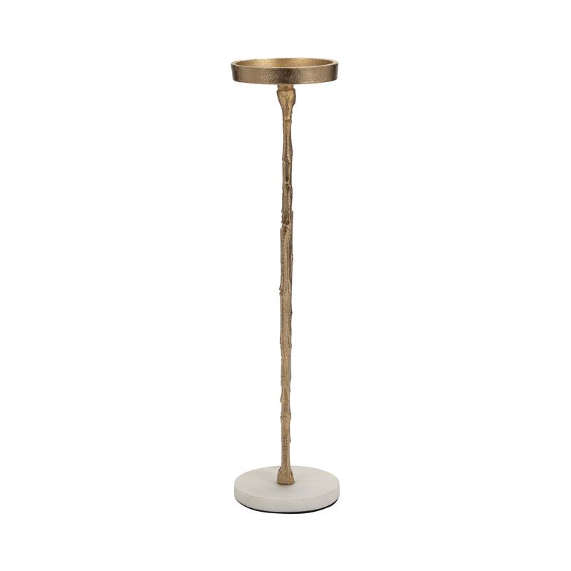 Sagebrook Home Elegance Redefined - Chic Sculptural Candle Holder for Enlightening Ambiance, Home Decor Statement Piece