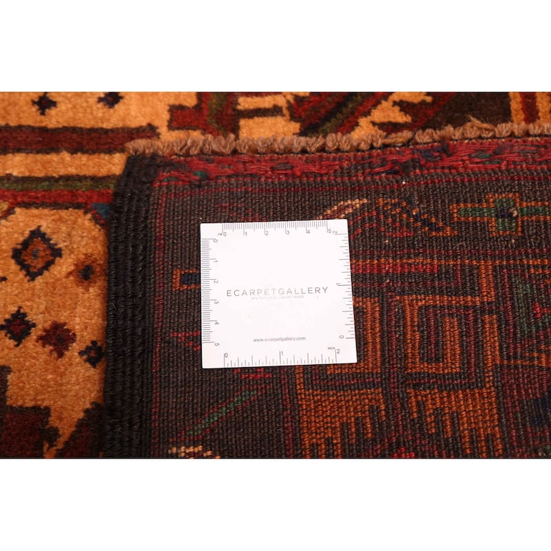 ECARPETGALLERY Hand-knotted Teimani Beige, Brown Wool Rug - 4'1 x 6'1