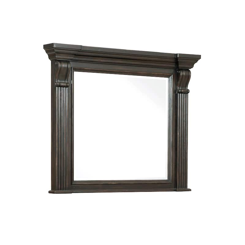 Caldwell Mirror - Brown - 6"W x 42"H x 52"D