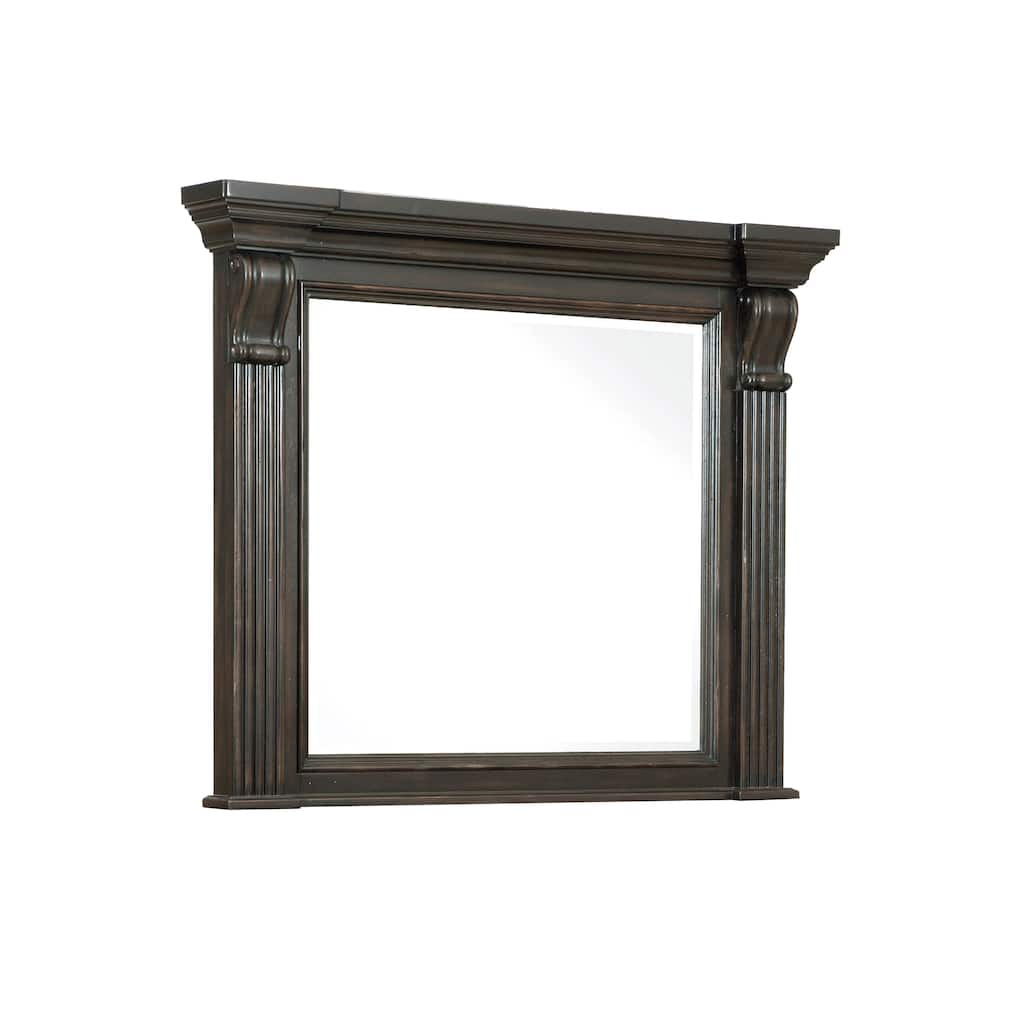 Caldwell Mirror - Brown - 6"W x 42"H x 52"D