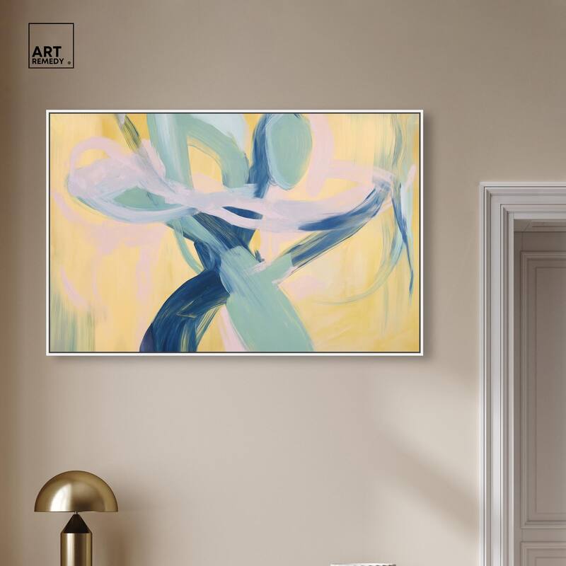 Entangled Embrace II Canvas by Art Remedy