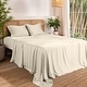 preview thumbnail 5 of 69, Bare Home Rayon from Bamboo Sheet Set - Deep Pocket - Breathable Twin XL - Sand
