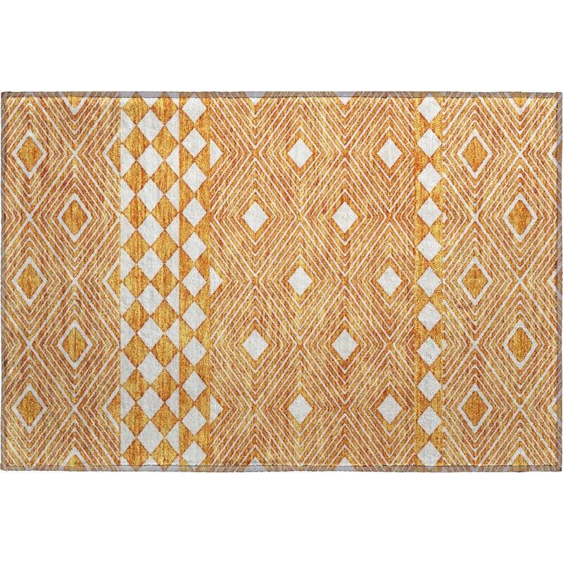 Premium Washable Super Soft Geo Prints Mayfield Rug