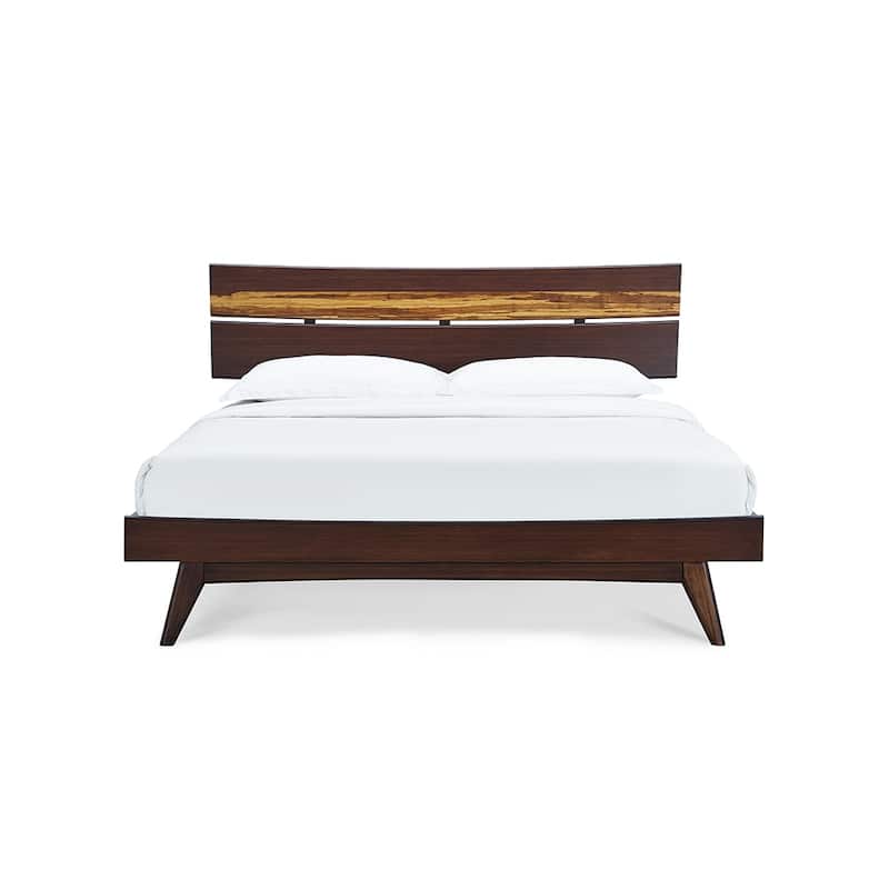 Sarah California King Platform Bed, Golden