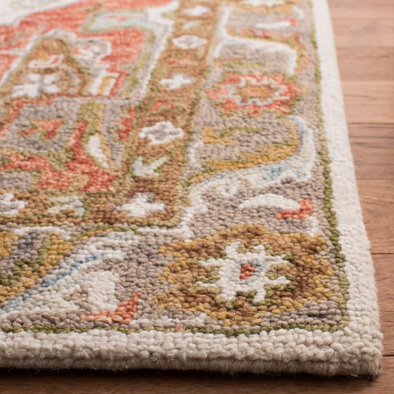 SAFAVIEH Handmade Trace Jenna Oriental Wool Rug