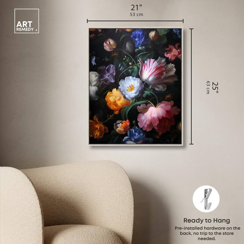 Aleia Baroque II Canvas by Art Remedy