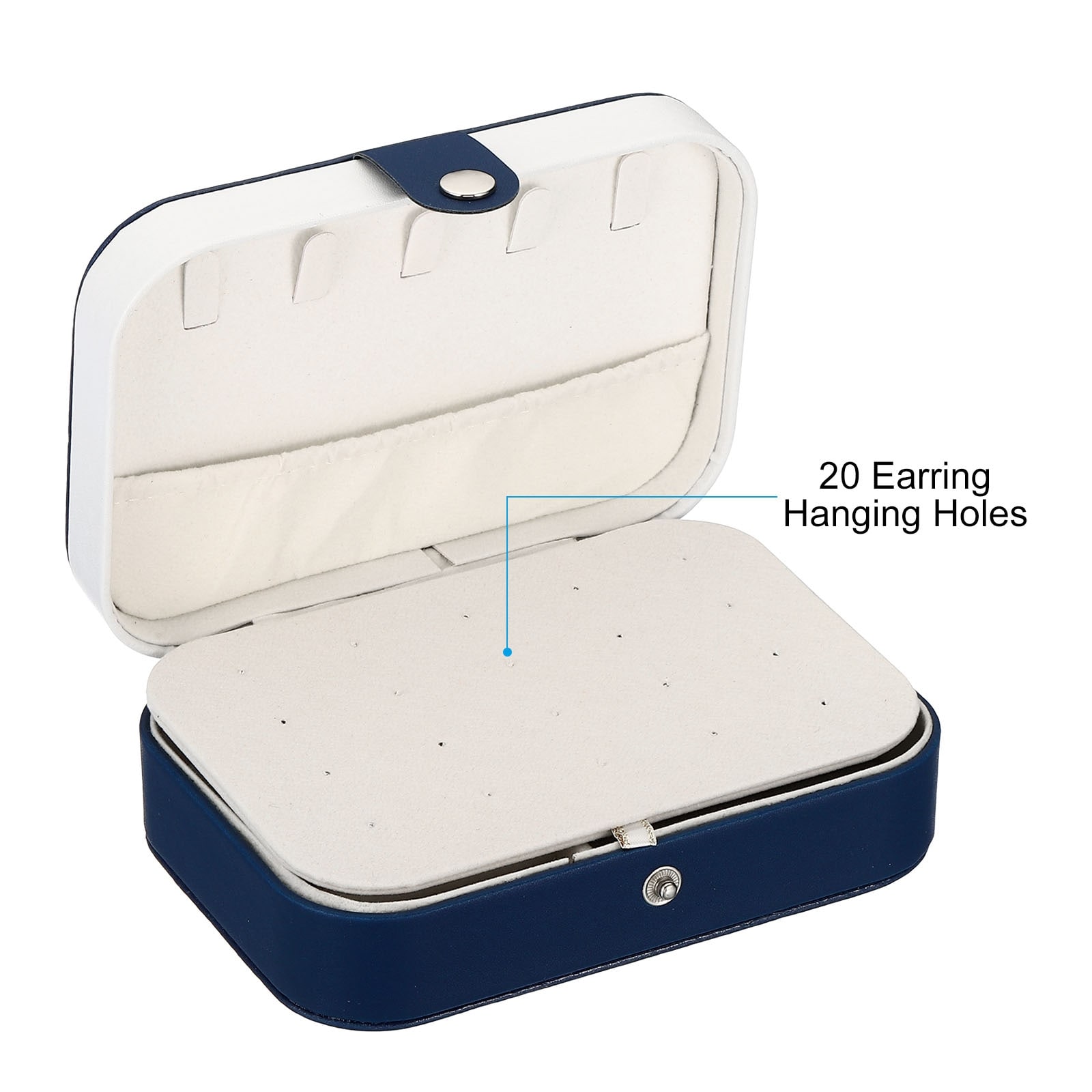 Travel Jewelry Case Small Jewelry Organizer Jewelry Box Double Layer - On  Sale - Bed Bath & Beyond - 38150892