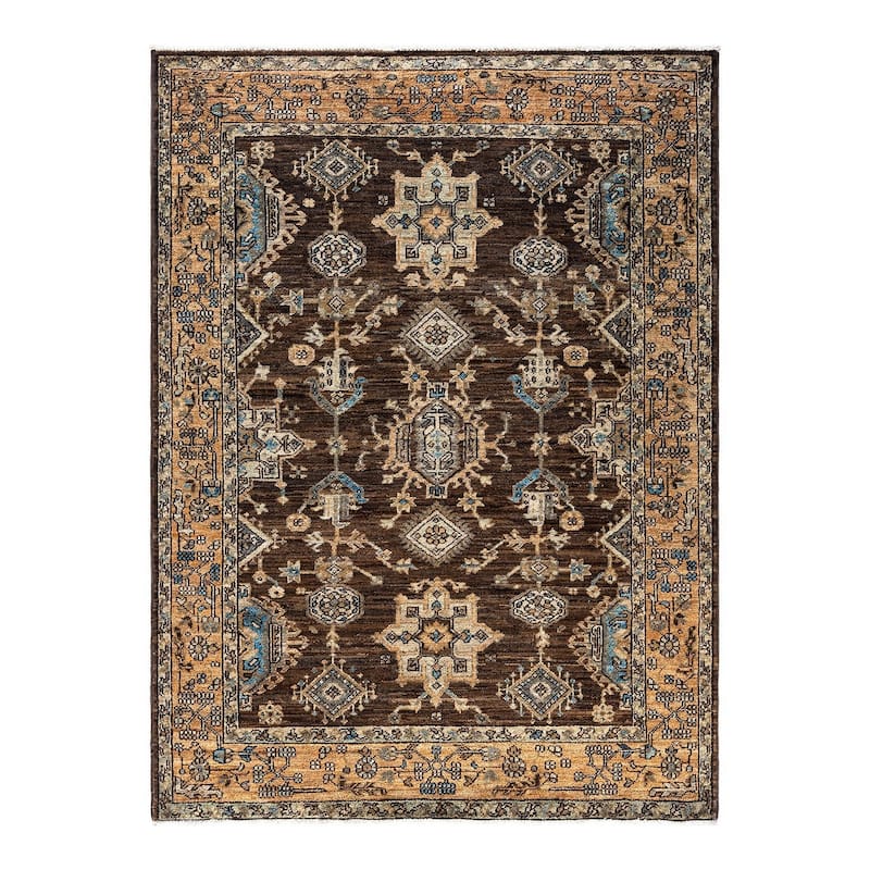 Serapi, One-of-a-Kind Hand-Knotted Area Rug - 4' 2" x 5' 6"