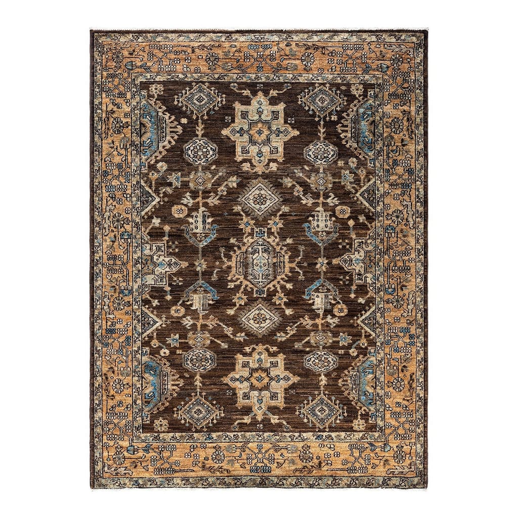 Serapi, One-of-a-Kind Hand-Knotted Area Rug - 4' 2" x 5' 6"