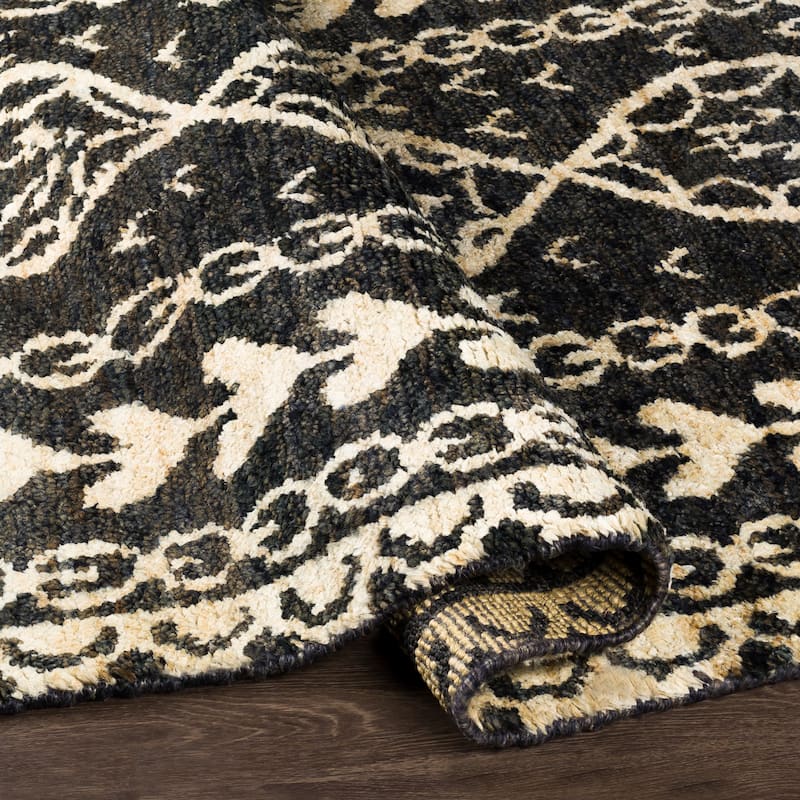 The Curated Nomad Clarendon Hand Knotted Bohemian Jute Area Rug
