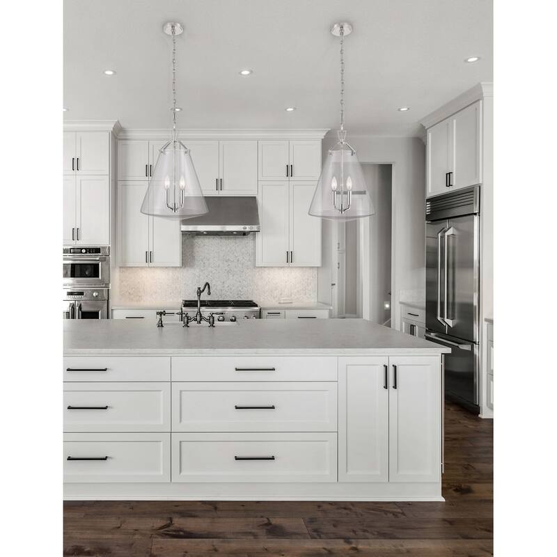 Crystorama Lighting Group VSS-7015 Voss 4 Light 15" Wide Taper Candle