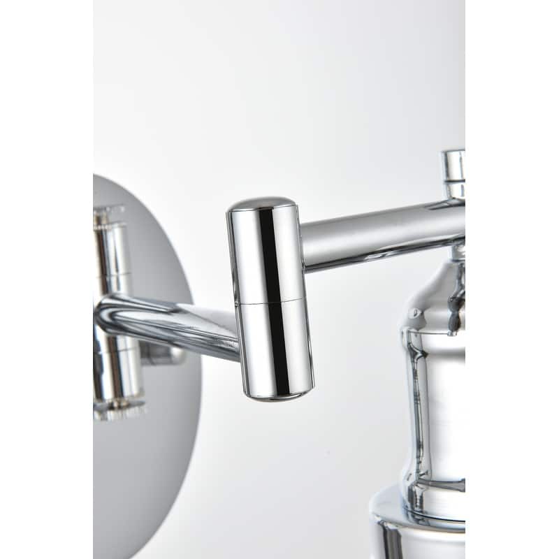 Jude 1 Light Black Swing Arm Wall Sconce