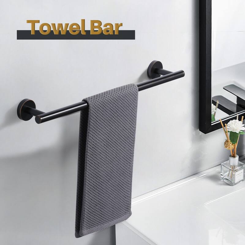 WOWOW Mutiple length Wall Mounted Stainless Steel Towel Bar