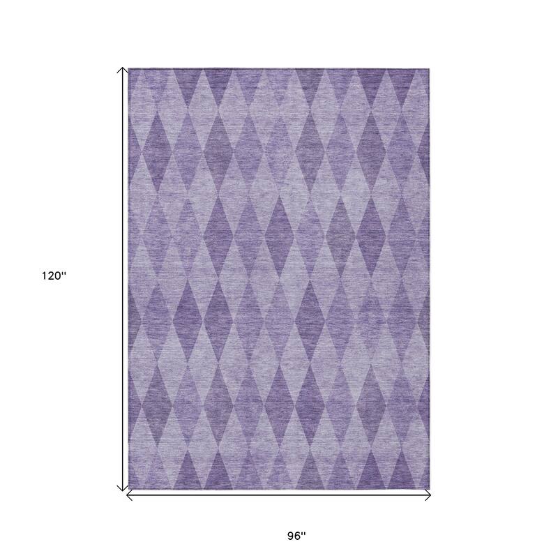 Mafi Modern Geometric Weather Resistant Blended Style Outdoor Rug