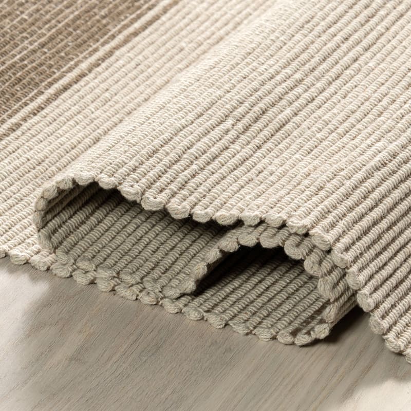 Boxelder Checked Cotton Area Rug