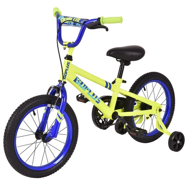 boy bikes with training wheels