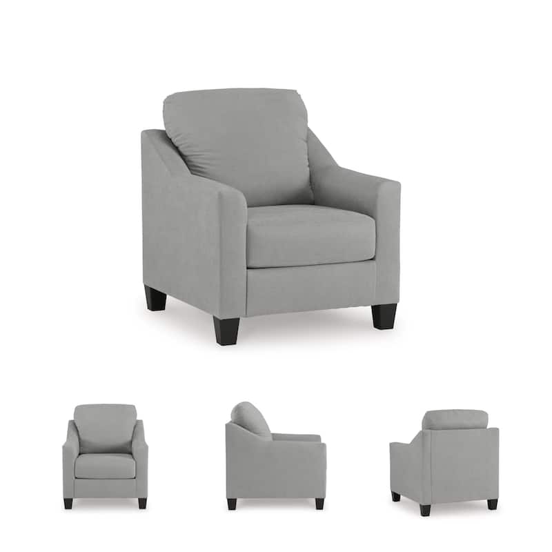 Signature Design by Ashley Adlai Gray Chair - 34"W x 39"D x 40"H