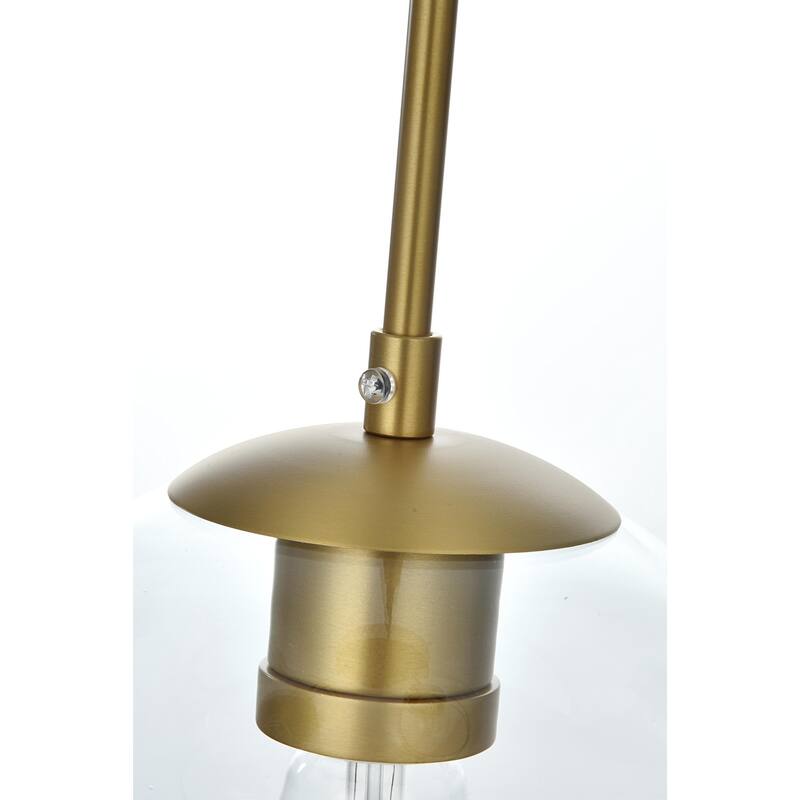 Elegant Lighting Baxter 3 Light 18" Wide Multi Light Pendant with