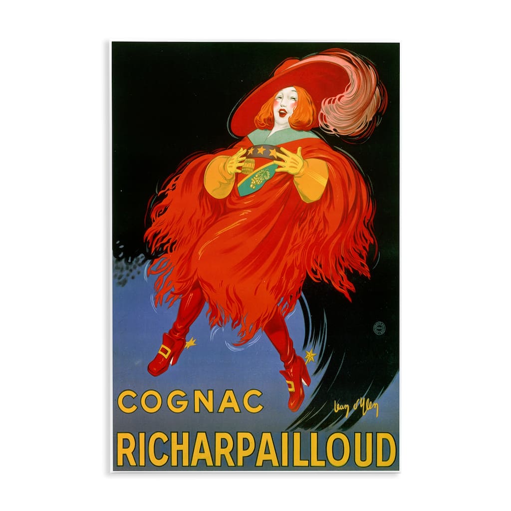 Stupell Vintage Cognac Advertisement Wall Plaque Art Design By Marcus Jules