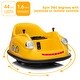 preview thumbnail 5 of 54, Bumper Cars for Toddlers, Electric Kids Ride On Bumper Car Gift, 12V Battery Ride On Car w/Parent Remote Control