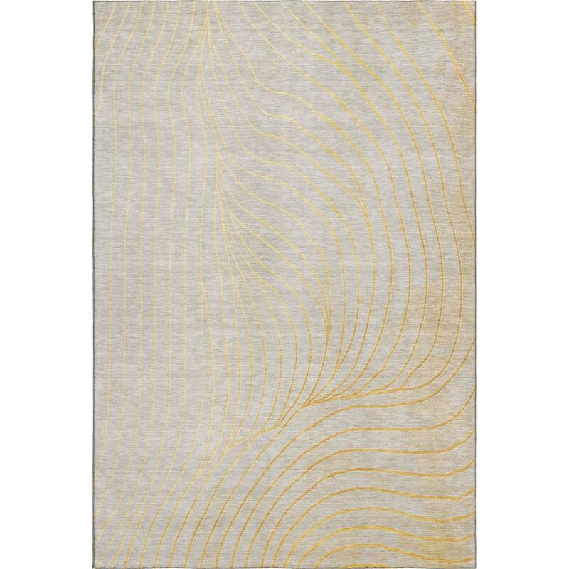 Premium Washable Super Soft Modern Wave Mayfield Rug
