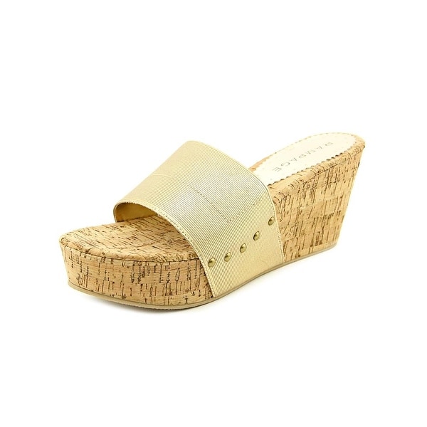 rampage gold sandals