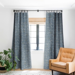 1-piece Blackout Convescote Blue Made-to-Order Curtain Panel - Bed Bath ...