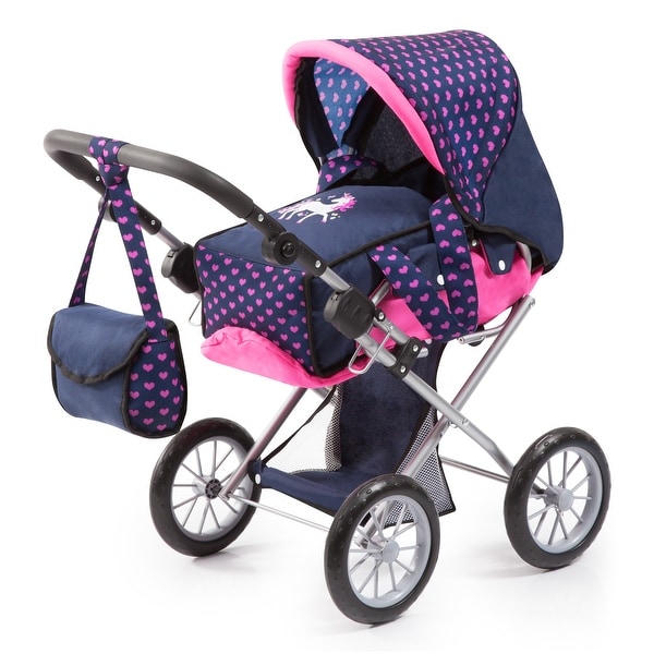 ava pram pink stars