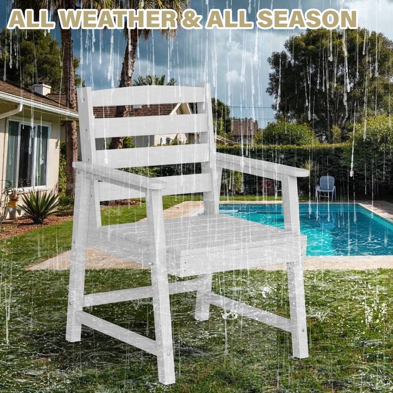 HDPE Outdoor All-weather chair, suitable for multiple scenarios