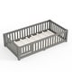 preview thumbnail 63 of 159, Wood Floor Bed with Safety Guardrails and Door