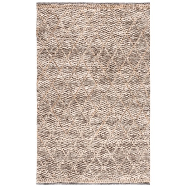 SAFAVIEH Handmade Natura Adorata Trellis Wool Rug - On Sale - Bed