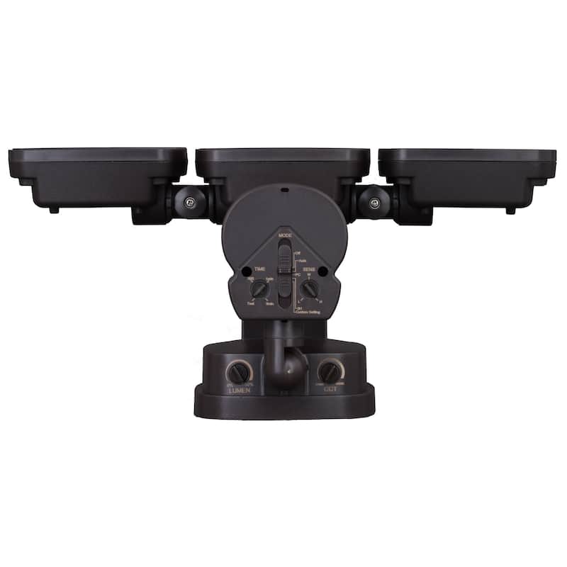Vaxcel Lighting T0702 Outdoor Security 3 Light 13" Wide Adjustable LED