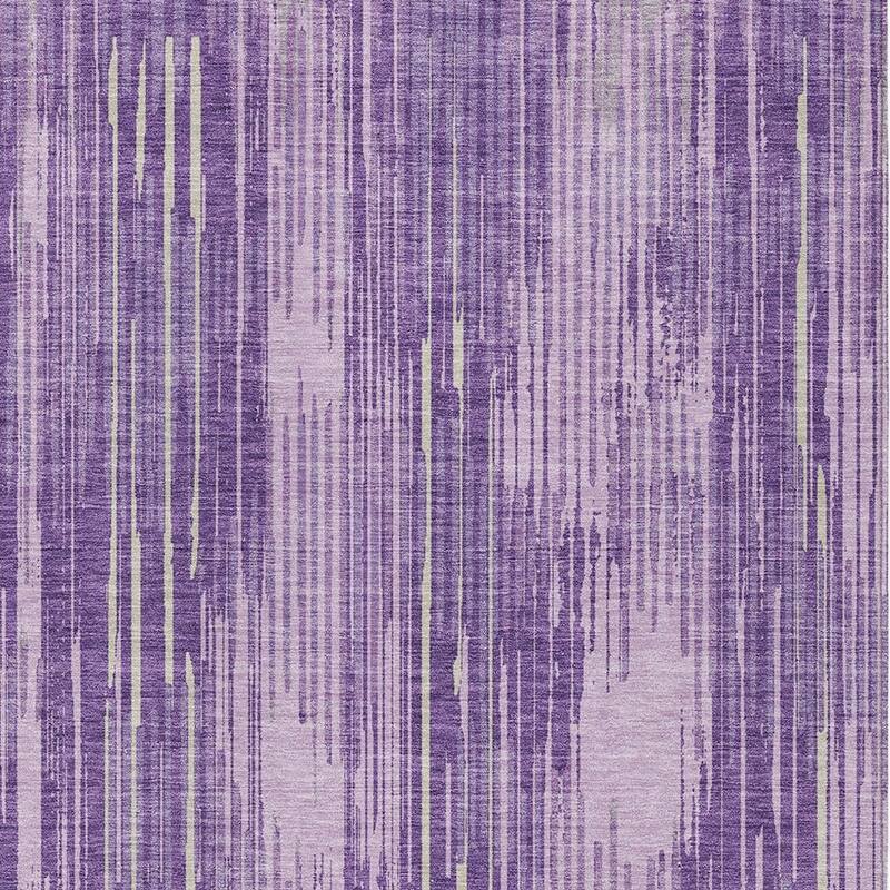 HomeRoots Striped Transitional Rectangle Outdoor Rug
